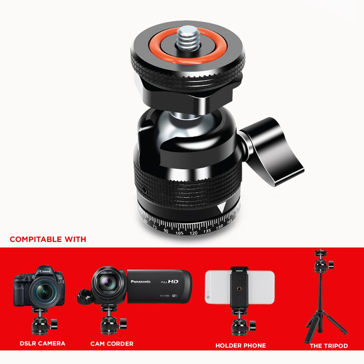 COSTA Alus-B01M Mini Ball head