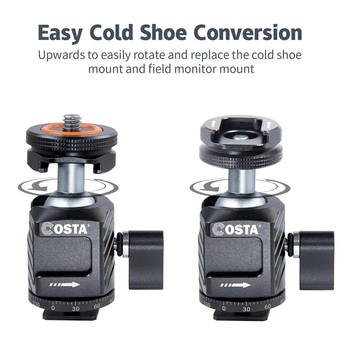 COSTA ALUS-B02M Mini Ballhead