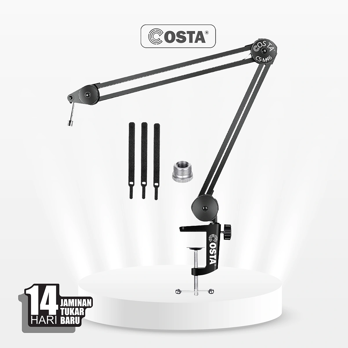 COSTA CS-M46 Stand Microphone Adjustable