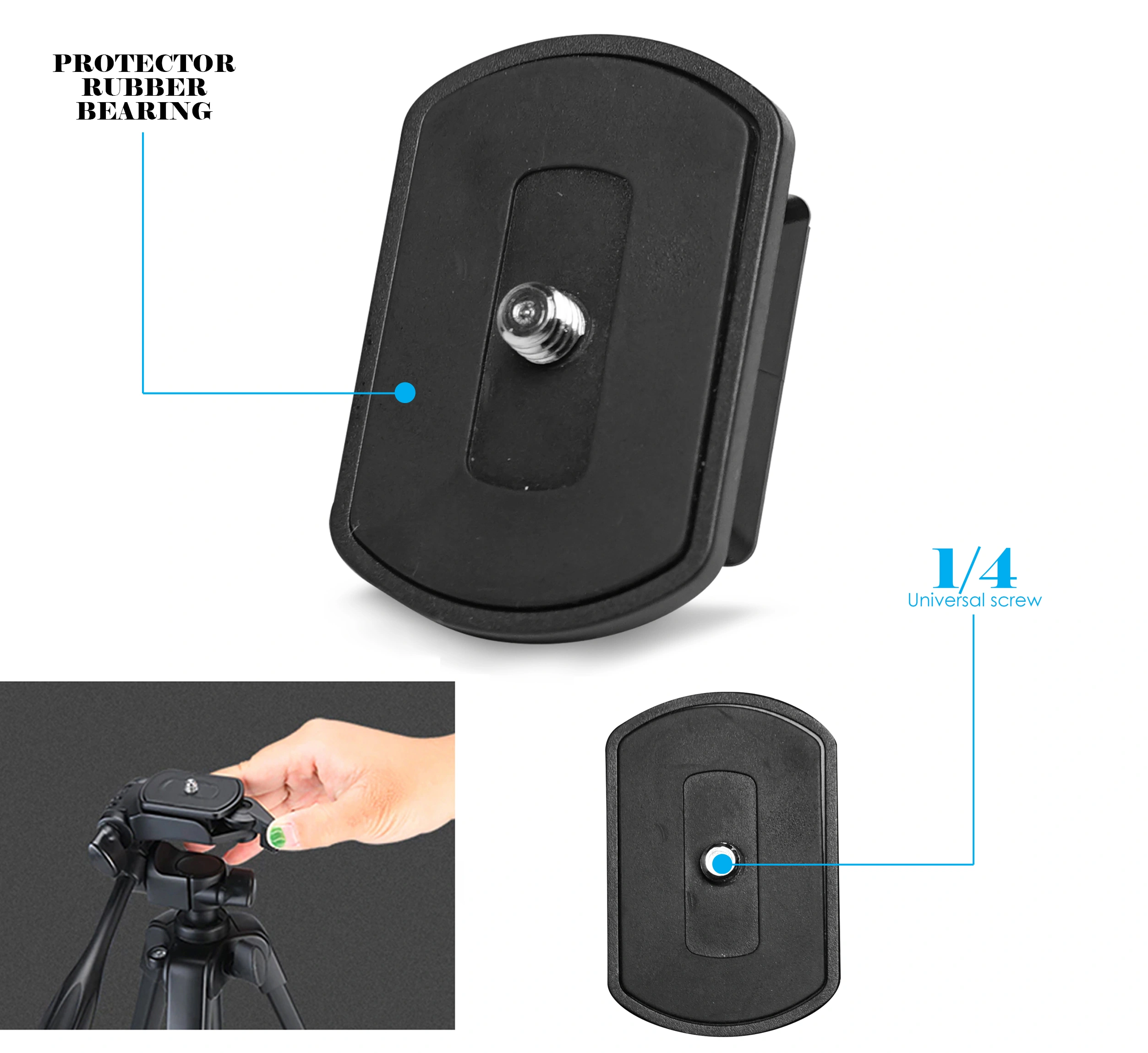COSTA QP-01 Quick Release Plate Replacement for COSTA Flango 510