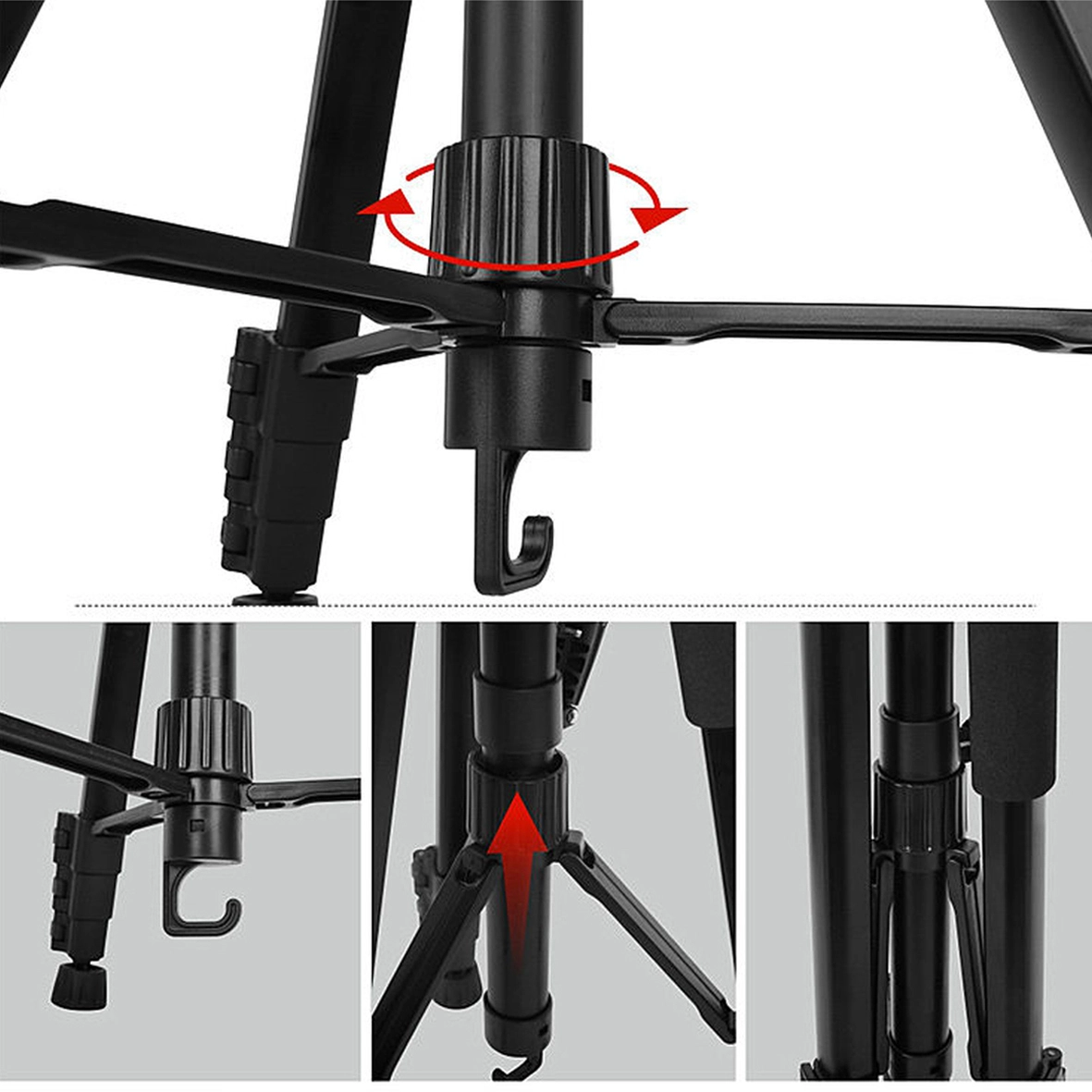 COSTA Collect TM-01 Panhead Tripod Monopod Overhead / Flat Lay