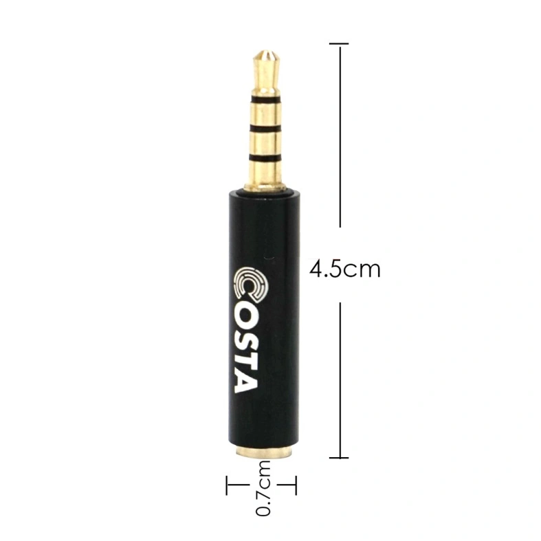 COSTA Converter 3.5mm TRS Female To TRRS Male