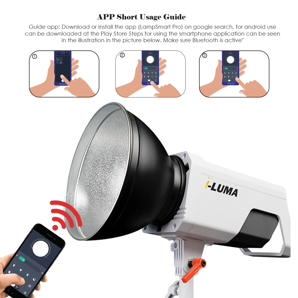 COSTA i-luma 150 COB led continuous light Video Bowens Mount