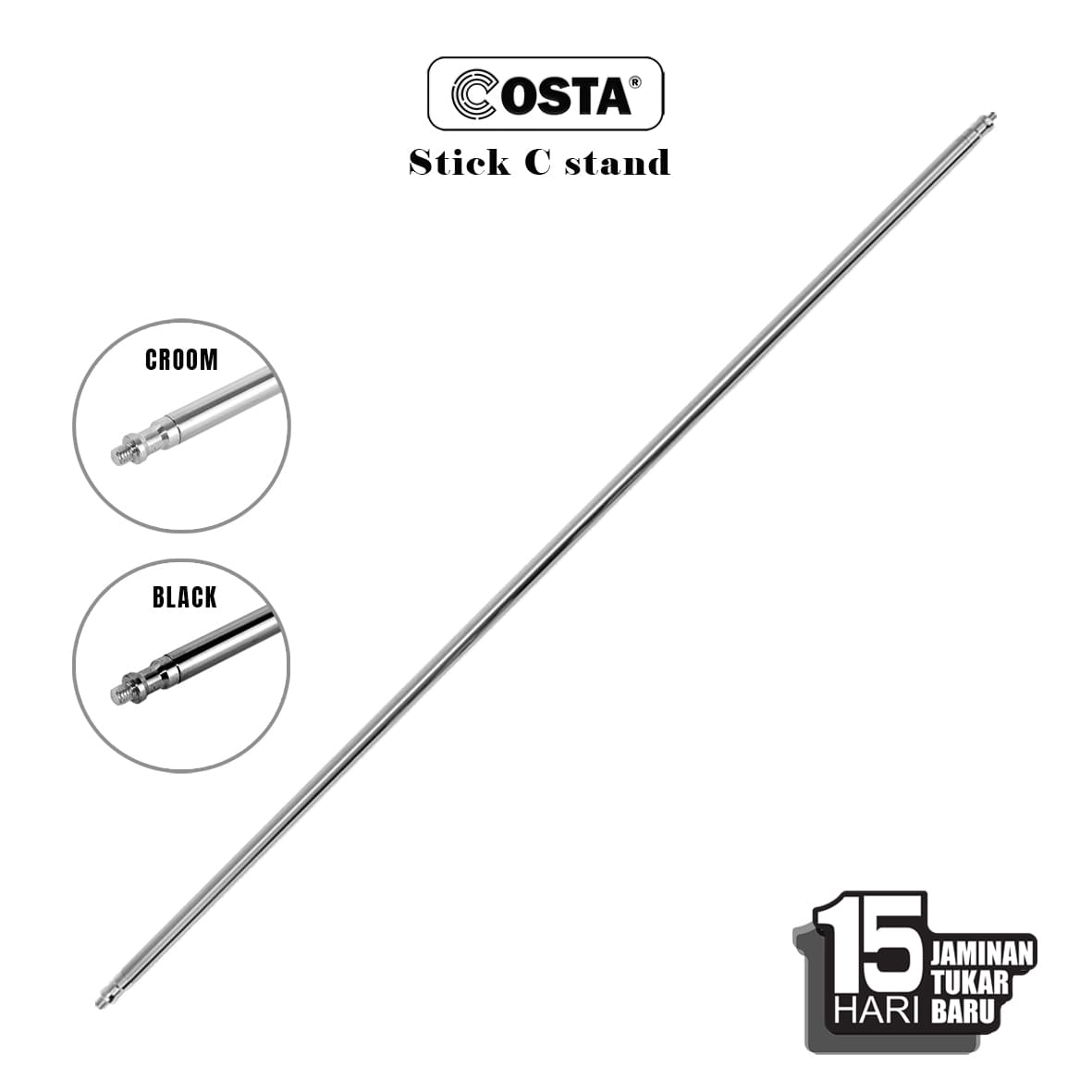 COSTA Boom Arm Stainless Steel Arm