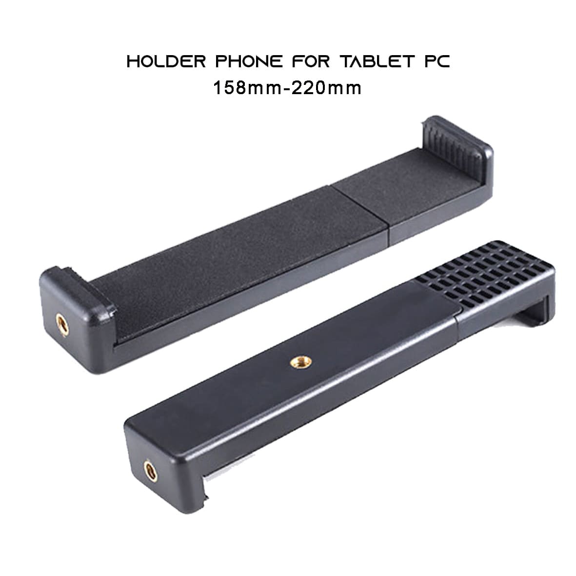 COSTA Holder HP & Tablet Tripod Clamp Mount Universal untuk Smartphone / iPad (158mm-220mm)