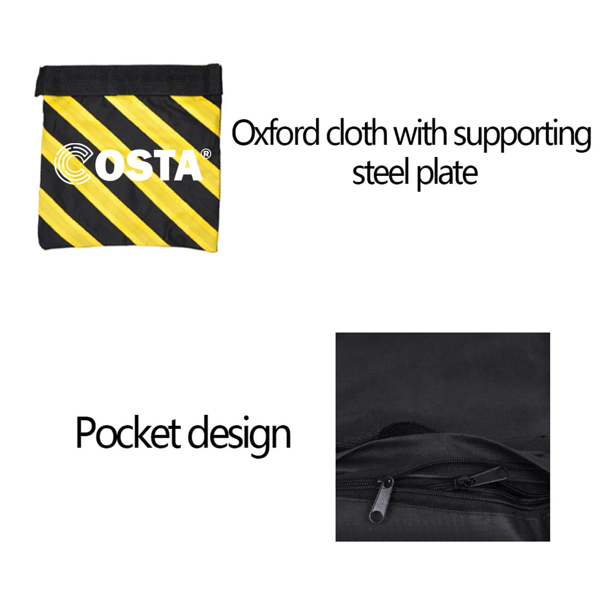 Costa Sandbag / Tas Pemberat 10kg Stand Tripod Boom Arm Studio Fotografi - Kuning