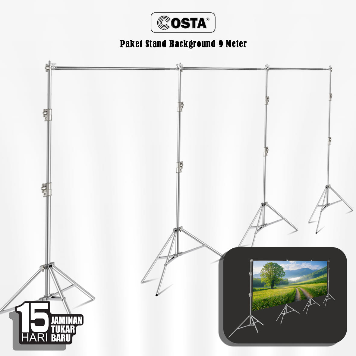 COSTA Background Stand 9M